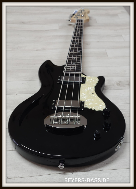 Lakland Skyline Hollowbody-30, Black Gloss